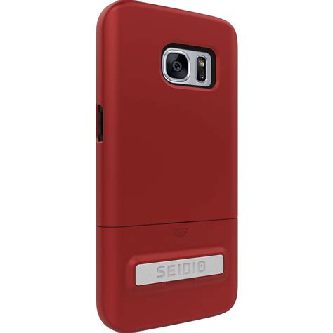 Seidio Surface Case With Kickstand For Galaxy S7 Csr7ssgs7k Drk