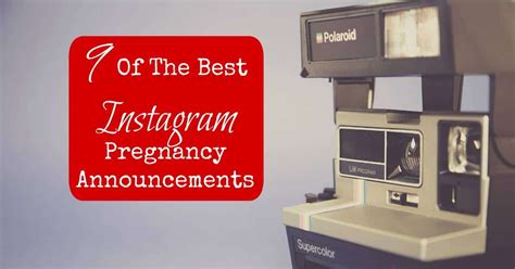 9 Best Instagram Pregnancy Announcements Ever