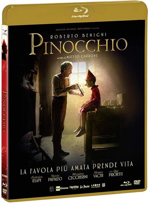 If you would like to purchase any of the following releases, you can click the links to be taken to the product's amazon. Pinocchio (2019) (Blu-ray + DVD) - CeDe.com