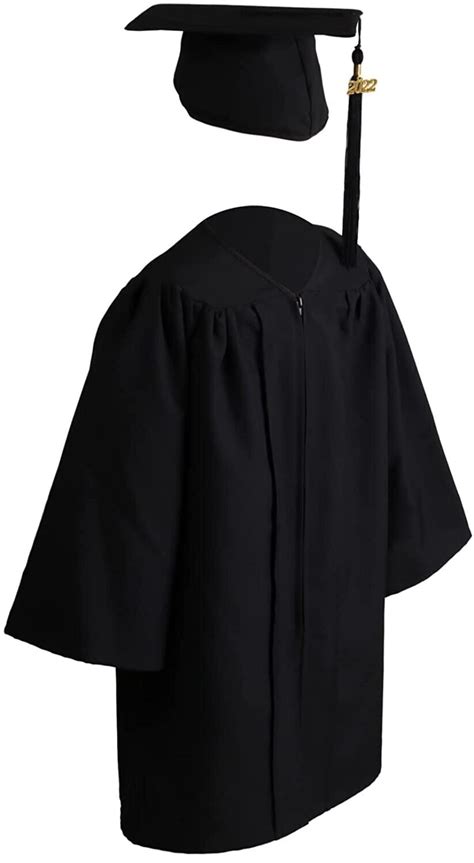 Matte Graduation Cap Gown And 2022 Tassel Best Qualit Gem
