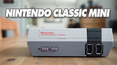 .both mini consoles that nintendo has manufactured: Nintendo Classic Mini - Die Retro-Konsole schlechthin ...