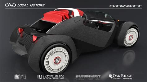 The Strati Worlds First 3d Printed Car By Local Motors