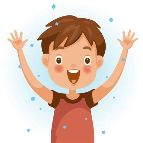 Excited Boy Illustrations Royalty Free Vector Graphics And Clip Art Istock