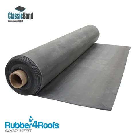 Premium Epdm Rubber Roofing Membrane Mm Classicbond Multiple Sizes