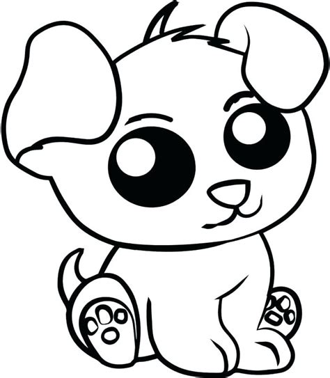 Cute puppy 5 coloring page puppy coloring pages dog coloring. Cute Animal Coloring Pages - Best Coloring Pages For Kids