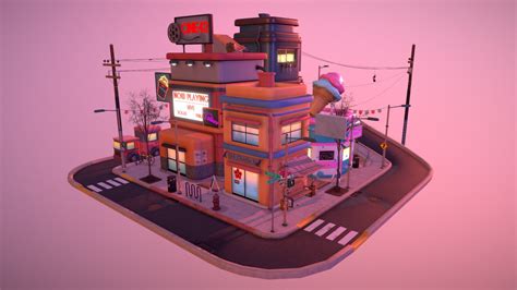 Block Town Diorama 3d Model By Mrjacko707 7bf8020 Sketchfab