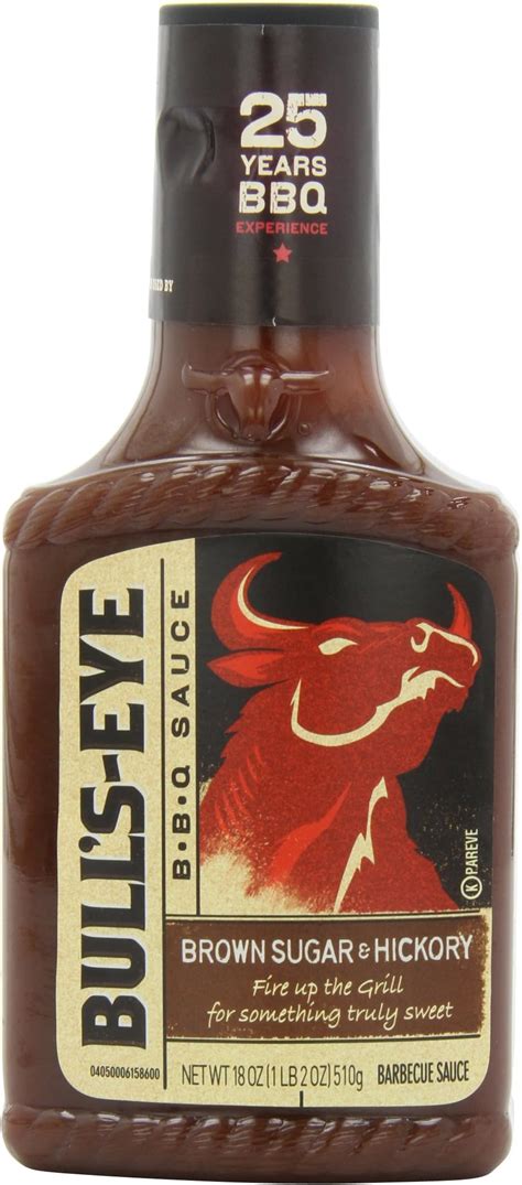 Bull S Eye Original Barbecue Sauce 18 Ounce Bottles Pack Of 6 Grocery