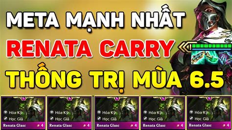 Renata Carry Meta MẠnh NhẤt Đang ThỐng TrỊ Rank ThÁch ĐẤu MỌi Server