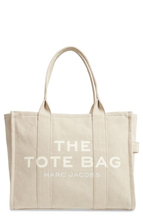 The Marc Jacobs Traveler Canvas Tote Beige In 2021 Tote Bag Best
