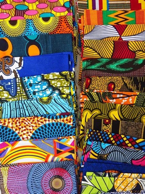African Fabrics Craft Set African Wax Print Fabric Bundle Etsy