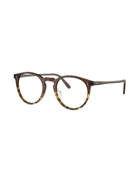 Oliver Peoples Round Frame Glasses Farfetch