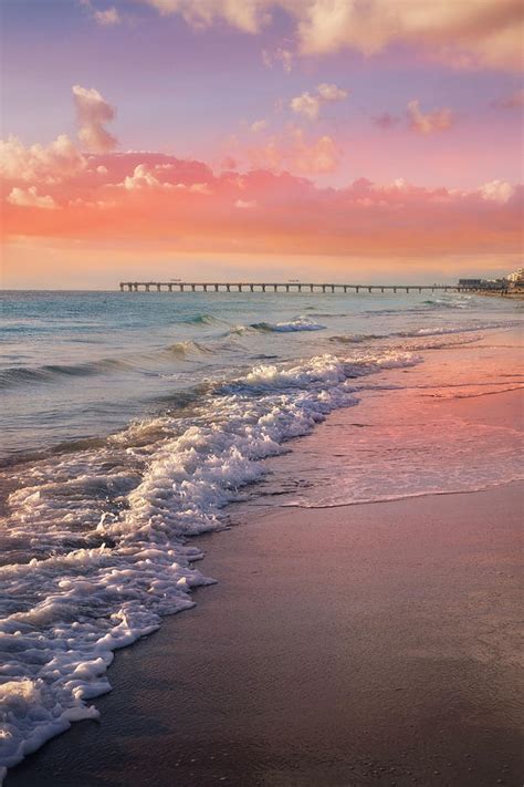 Beautiful Beach Day Photograph By Debra And Dave Vanderlaan Fine Art