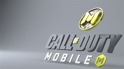 3d Asset Call Of Duty Mobile Logo And Title Cgtrader