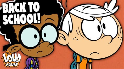 Lincoln Loud Goes Back To School Middle Men 📚 The Loud House Youtube