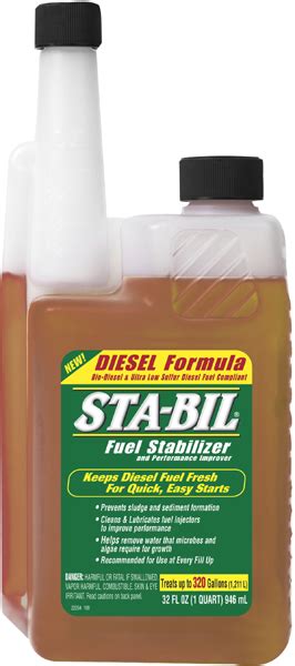 The manufacturing julian code date is located on the individual container and shipping carton, please see the production code date that is interpreted as follows: Sta-Bil Diesel Fuel Stabilizer (32 oz.) - GOL22254