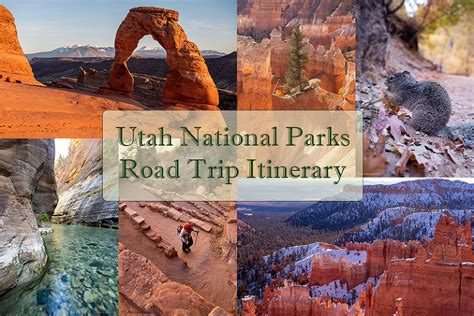 Utah National Parks Road Trip Itinerary The Van Escape