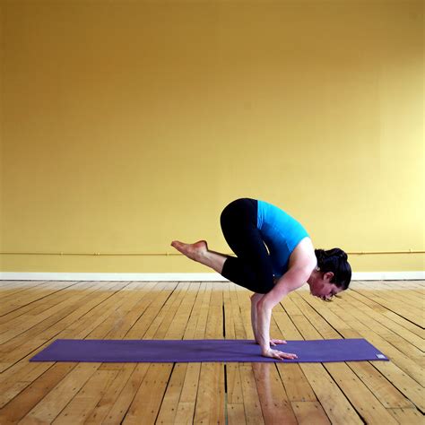 Crow Five Yoga Poses To Fire Up Your Core Popsugar Fitness