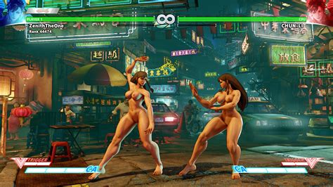 Street Fighter V Chun Li Nude Mod Takes To The Streets Sankaku Complex