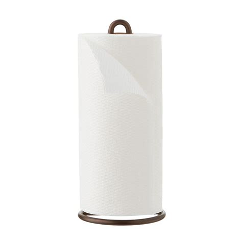 Design Ideas Bronze Paper Towel Holder The Container Store