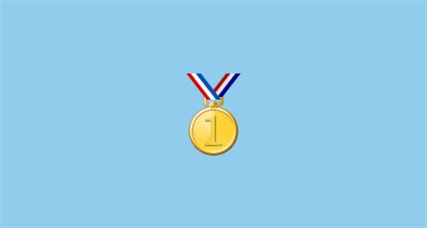 🥇 1st Place Medal Emoji On Samsung Experience 80