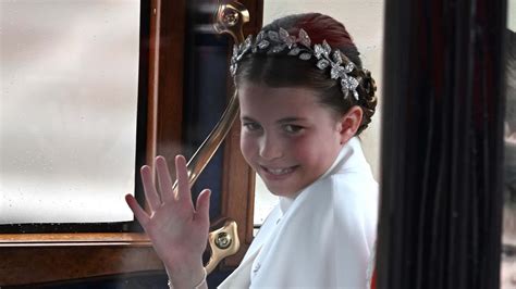 Princess Charlotte Waves To Crowd After King Charles Coronation Youtube