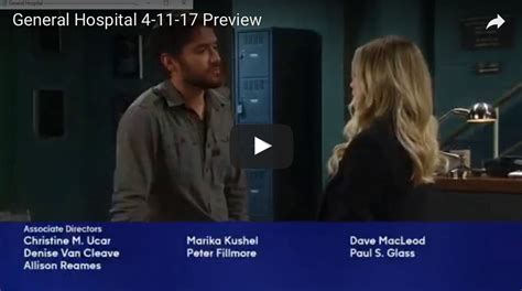 WATCH: General Hospital Preview Video Tuesday, April 11 - Soap Opera Spy