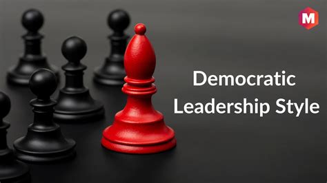 Democratic Leadership Style Characteristics Pros And Cons Marketing91