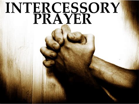 Intercessory Prayer Vodncc