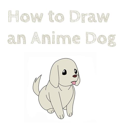Comment Dessiner Un Chien Anime Comment Dessiner Facile Les Perrieres