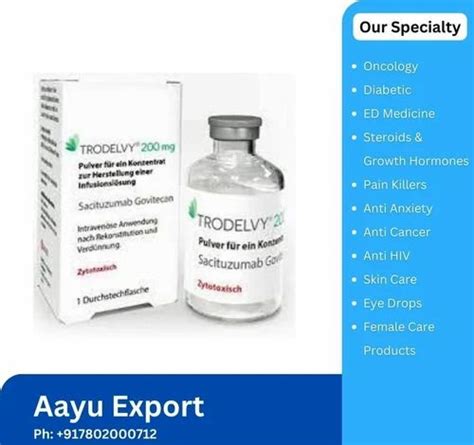 Trodelvy Sacituzumab Govitecan Injection 200mg At Rs 20000piece