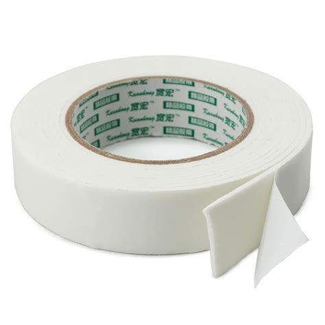 Wide Thick Double Sided Sticky Foam Tape 010 Thick 125 Wide X 118