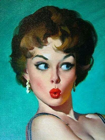 By Gil Elvgren Gil Elvgren Pinup And Faces
