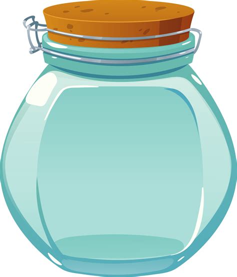 Transparent Glass Jar For Products And Decorations 13829231 Png
