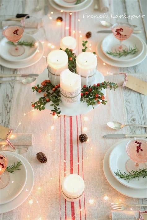 Lay it right the christmas table is already half the fun of our guests receives the customary banquet eve (the dinner of 24) or lunch on december 25. 100 beautiful Christmas table decorations from Pinterest ...