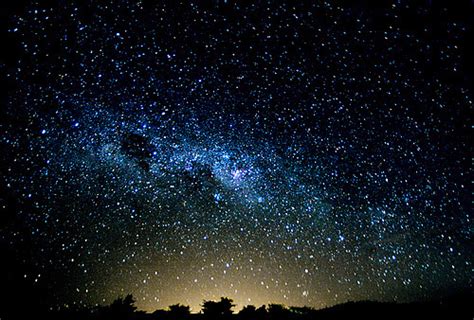 Beautiful Horizon Night Sky Stars Image 120427 On