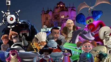 Pixar Villains At Tower Of Terror By Danielandresrojas On Deviantart