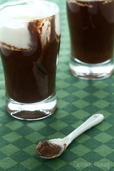 It's creamy and so delicious! Chocolate Guinness Mousse Cups For Two