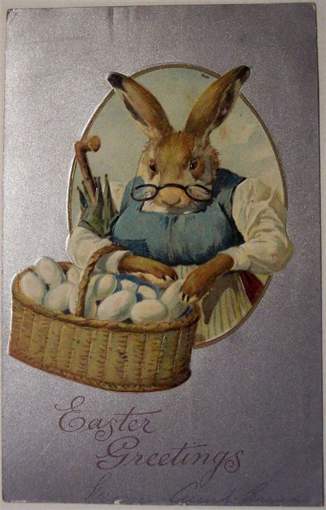 Vintage Easter Postcard Открытки Винтаж открытки Винтажный праздник