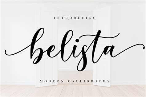 Download Belista Beautiful Script Font Freebies For