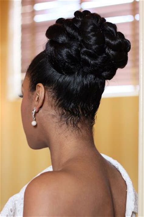Classy black girl ponytail styles for long hair. 13 Hottest Black Updo Hairstyles - Pretty Designs