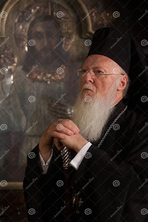 Ecumenical Patriarch Bartholomew Editorial Stock Photo Image Of