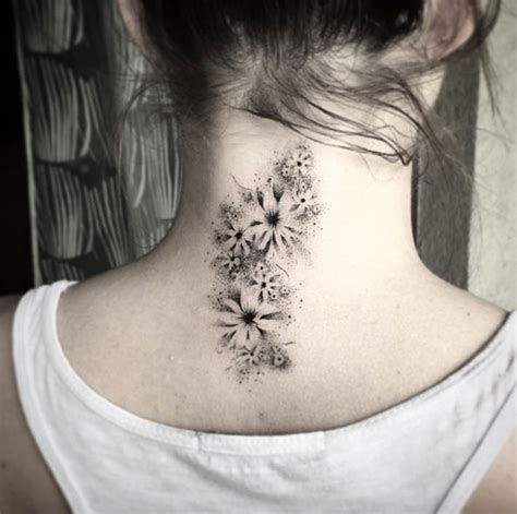 Tattoo Designs For Girls On Back Of Neck