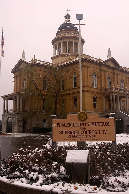 Historic Auburn Courthouse In The Snow Sherri Meyer Photography