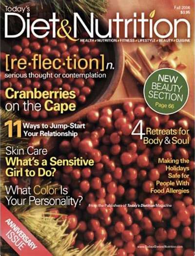 Todays Diet And Nutrition Magazine Subscription Canada