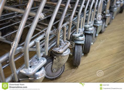 Shopping Cart Wheels Stock Image Image Of Cart Abstract