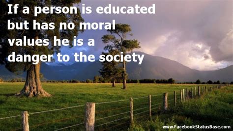 Moral Education Quotes Quotesgram