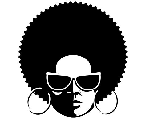 Afro Woman Svg Black Woman Svg Afro Afro Lady Afro Etsy