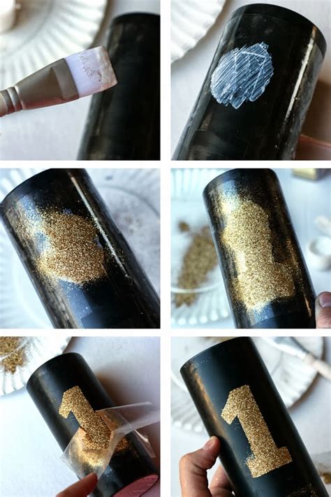 Diy Glittered Candles ~ Misi Handmade In The Uk