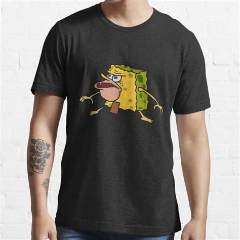 Spongebob Meme Cave Sponge T Shirt For Sale By Candersonsworld