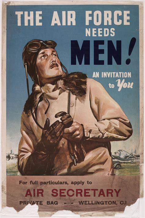 The Air Force Needs Men By Claude Wade 1941 In 2021 Wwii Posters